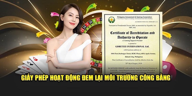 Đặc điểm nhận dạng một trang đánh lô đề online uy tín đó là giấy phép hoạt động Đặc điểm nhận dạng một trang đánh lô đề online uy tín đó là giấy phép hoạt động