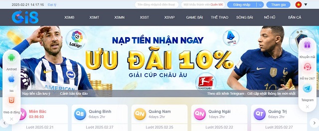 Giao diện Gi8 Giao diện Gi8