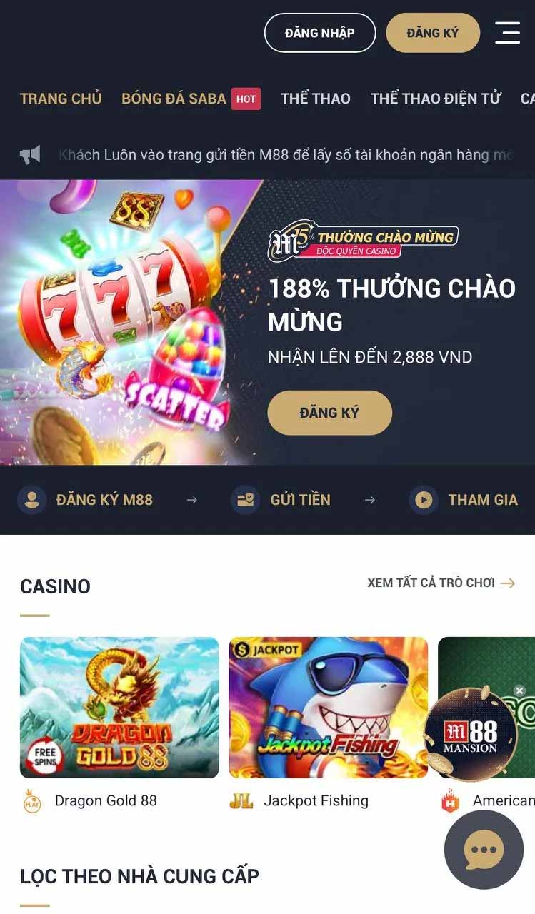 Trang lô đề M88