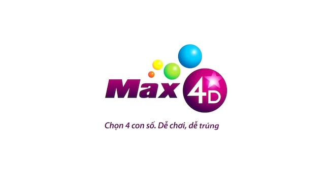Xổ số Max 4D với giải thưởng cực lớn
