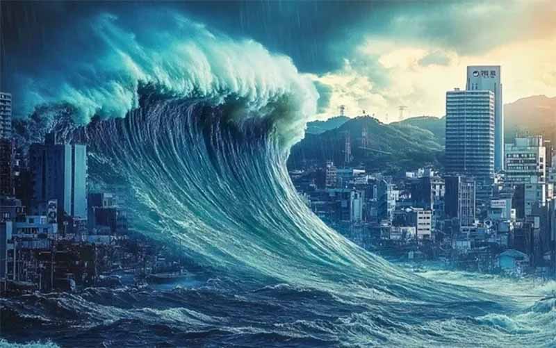 Sóng thần số mấy? Giải mã giấc mơ thấy sóng thần chuẩn xác